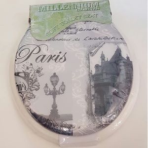 Paris Decorative Soft Toilet Seat